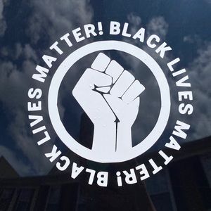 BLM Car window decal